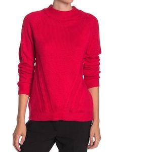 NANETTE LEPORE Cashmere Cable Knit Sweater